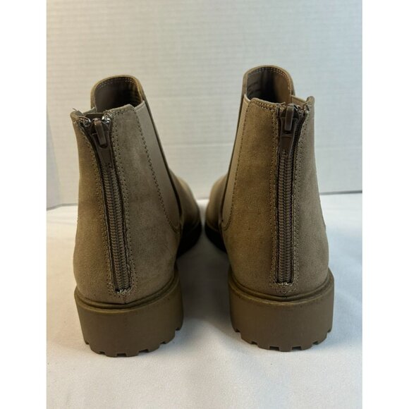 Kensie Sandor Chelsea Boot Women Size 9M Tan Suede Short Ankle Fashion Shoes - Picture 8 of 14